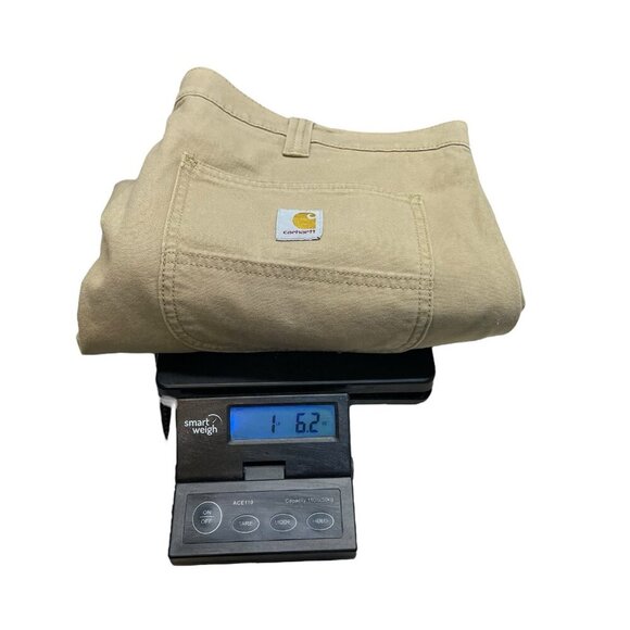 CARHARTT RUGGED FLEX STRAIGHT FIT CANVAS 5-POCKET TAPERED WORK PANT 38x34 - Picture 7 of 7